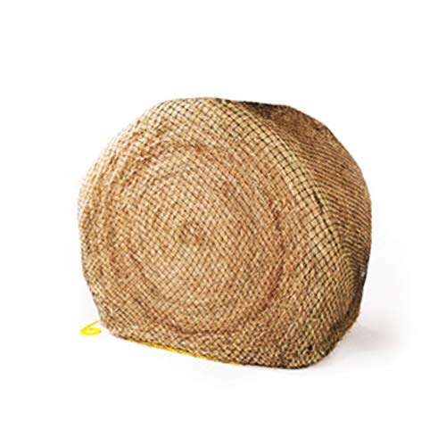 Texas Haynet - Round Bale Hay Net Slow Feed - Durable Round Bale Feeder for Horses - American Made UV Resistant Nylon Net - Fits Round Bales 4x6-6x6 or Square Bales 3x3x8-4x4x8 with 1.75" Holes - size: 1 Pack