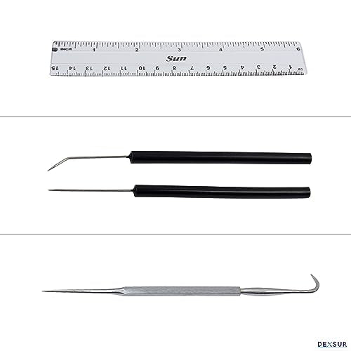 Stainless Steel Dissection Kit for Biology Lab & Anatomy - Scalpel Knife Set for Medical & Veterinary Students, KIT5-12 Pcs - style: KIT5 - 12 Pcs