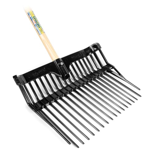 Fortiflex FORTEX Industries 1308181, Black 377749-1003 Superfork Plastic Stall Fork