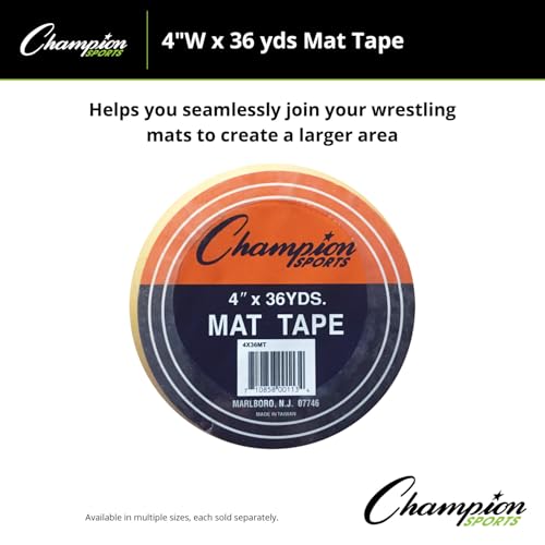 Champion Sports3x28yd Mat Tape - color: Multi, size: 4" x 36 yds