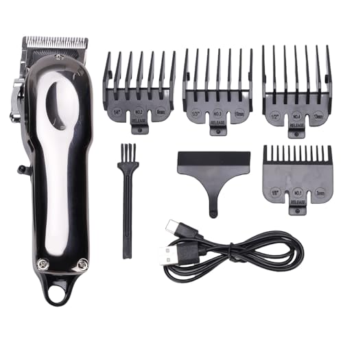 Cordless Horse Clipper, Low Noise Livestock Grooming Kit with Alloy Body for Horses Cows Cats Dogs