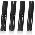 Universal Porcelain Steel Adjustable Grill Heat Plates Heat Tents Heat Shields Grill Burner Cover,Compatible with Charbroil, Nexgrill, Brinkmann, Dyna Glo etc.,Extends from 11.75" up to 21" L, 4 Pack - size: Porcelain Enameled 4-Pack