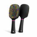 Adkoat® 2PCS Rainbow Air Cushion Grooming Brush for Horses Dogs Cats | Gentle Comb for Mane | Tail | Long Fur – Wave Bristle Massage Tool for Shedding, Knots & Circulation