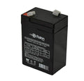 Raion Power 6V 4.5Ah Compatible Replacement Rechargeable AGM Battery for Gallagher S10 Solar Fence Energizer