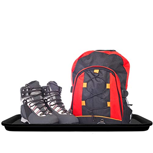 JobSite Heavy Duty Boot Tray, Multi-Purpose for Shoes, Pets, Garden - 15 x 28 Inch - 2 Trays - color: 2-pack