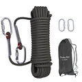 Climbing Rope, Rappelling Rope - color: Black, size: 32FT