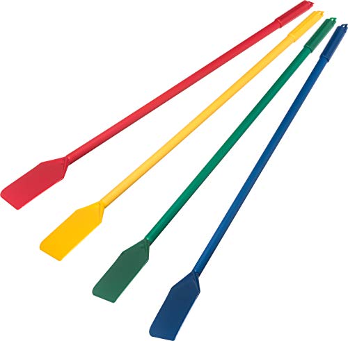 SPARTA 40352C05 Nylon Paddle Scraper, Long Handle, Waterproof With Color Coded System For Commerical Kitchens, 40 Inches, Red