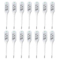 8 Seconds Basal Thermometer for Adult & Kids, Accurate & Safe Thermometer (14 Pack) | Fever Alarm and Memory Recall, Oral, Ovulation or Underarm Use - size: 14 Pack