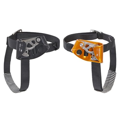 SOB Quick Step Foot Ascender,Outdoor Rock Climbing Tree Arborist, Mountaineering Equipment Climbing Rappelling Device for 8-13mm Rope