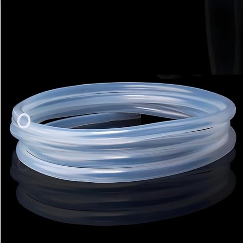 OCS Parts Silicone Hose Tubing | 3/16" ID x 7/16" OD | 10 Feet | High Temp, Food Grade Tubing for Brewing, Food, Beverage, Liquids and Gases, Air, Plumbing, Ponds, AC and HVAC - size: 3/16" ID x 7/16" OD, style: 10 Feet