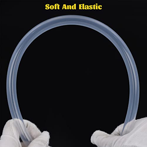 1/2"ID Silicone Tubing, Food Grade Hoses Pure Silicone Tubes High Temp Pipe | Flexible for Home Brewing,1/2" ID x 5/8" OD,10 Feet Length - size: 1/2" ID x 5/8" OD, style: 10 feet