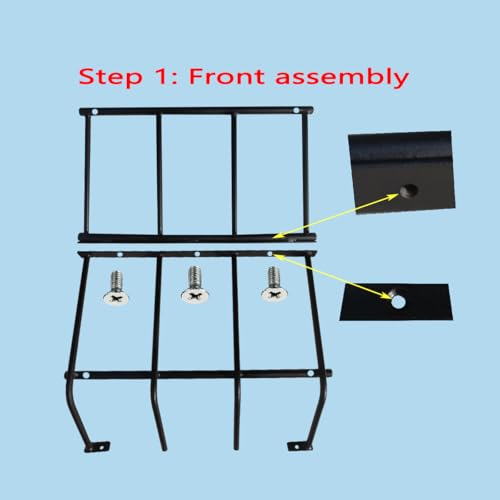 Hay Feeder Goat 18 Gallon Hay Rack,Heavy Duty Iron Wall Hay Rack for Sheep,Cattle,Livestock in Farm Indoor Outdoor Uses