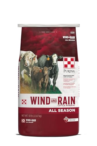 Purina Animal Nutrition Wind and Rain Storm Texas All Season 7.5 Complete Cattle Mineral