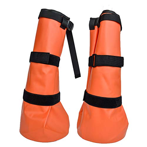 yeezo Hoof Soaking Bag Horse Soaking Boot Hooves Wrapped Easy Soaker Treating Bags with EVA Pad