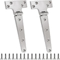 316 Stainless Steel T Hinges Marine Grade 8'' x 4" Heavy Duty Boat Hatch Hinge (196 mm X 97 mm) 2 Pack Casting Cabinet Hardware Door Hinge with Screws - style: 8'' x 4" 2 Pack