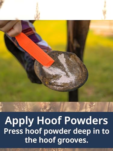HoofWand • Horse Grooming Supplies for Daily Cleaning & Maintenance - HoofCare - Hoof Cleaner - Hoof Snow & Ice Removal - Pastern Cleaning - Coronary Band