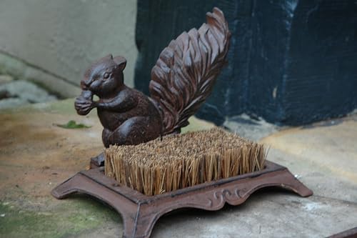 Esschert Design Boot Brush Squirrel