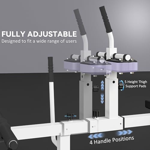 Soozier Seated Calf Raise Machine for Home Gym Waist Arm Training | Adjustable Calf Machine Leg Extension - color: Purple