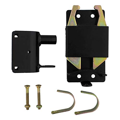 Rural365 Farm Gate Latch 2 Way Gate Latch - Black Two Way Gate Latch Livestock Cattle Gate for Horse Corrals, Ranches
