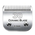 #30 Blade Dog Grooming Replacement Blades Compatible with Andis Dog Clipper | For Wahl KM Series /Oster A5 Dog Clippers Detachable Ceramic & Stainless Steel Blade,Size-30, 1/50-Inch Cut Length (64260) - color: 30:1/50''(0.5mm)