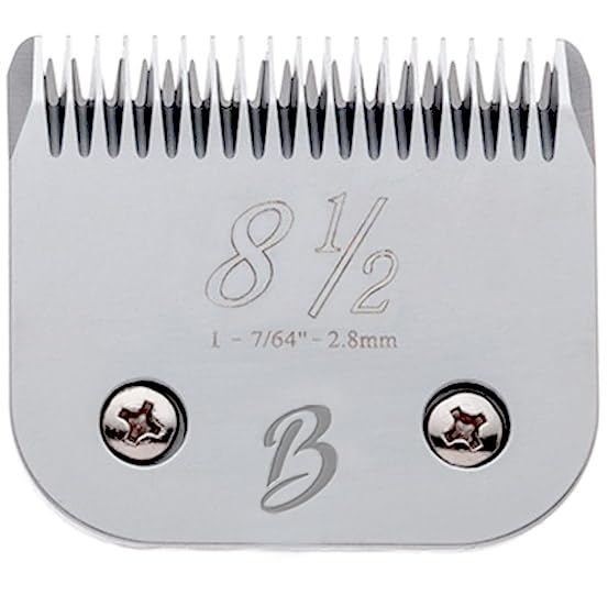 Detachable A Series 8 1/2 Blade Dog Grooming Clipper Blade Cuts Length 7/64" - 2.8mm Japanese Carbon Steel 8 1/2 Clipper Blade | 2.8mm Clipper Blade (Compatible A5 Series(B812) - color: 812 (7/64" - 2.8mm)