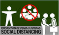 NoTrax 194 Safety Message Mat, French - Social Distancing - Distance Sociale en Practique, 4'x6',Green, 194SSD46FL - color: Green, style: French - Social Distancing - Distance Sociale en Practique