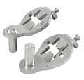 T-Post Gate Hinge Pins - Heavy Duty Gate Hanger, Hang a gate from a Metal T Post, Steel Gate Hinges Target Hanger for Farm Gate, Garden & Backyard Gate, Easy to Install. (Patent)