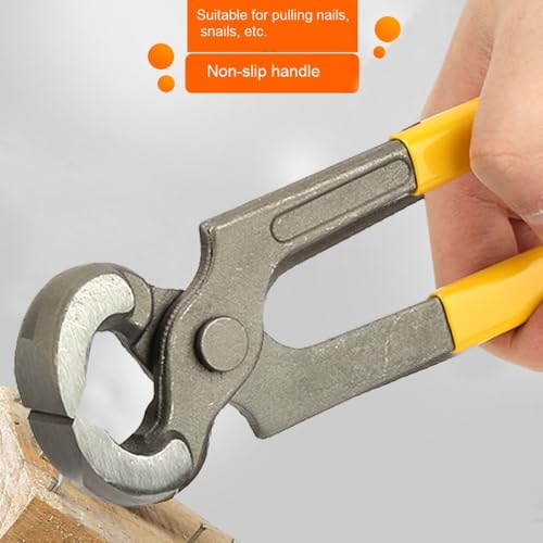 10in/12in Hoof Nipper Trimmer, Nail Puller Pliers, Farrier Tool, End Cutting Pliers, for Foals Goats Sheep, Home Woodworking(10 inches) - size: 10 inches