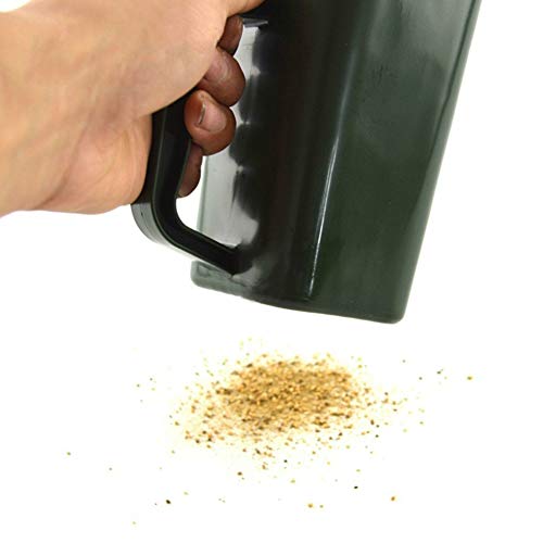 Soil Scoop, Plastic Potting Scoop for Indoor Plants and Gardening | Garden scoop for potting soil, compost, perlite, pellets, and container gardening with narrow pour shape and sifting holes
