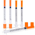 1ML Syringe, Lab Supplies Syringes 31G 1/4 Inch, Individually Wrapped, Pack of 100 - size: 1ml-31G-1/4", style: 100 Pack