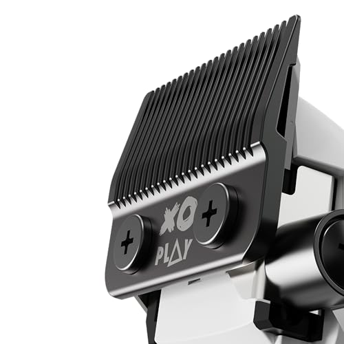 TPOB Play Barber Hair Clippers for Men 7500 RPM with Rubber Grips (White 3 Set) - color: White 3 Set