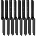 Fence Post Repair Kit，(One-Piece 33.7",8 pcs) | Heavy Duty Steel Fence Post Anchor Ground Spike ，Quick Fix Broken/Leaning Wood Posts with，and Fixed Fence Posts - size: One-Piece (33.7")