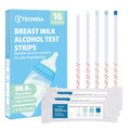 16ct Breastmilk Alcohol Test Strips Individually Wrapped | High Sensitivity,Portable,Quick 2 Minute Results for Breastfeeding Moms