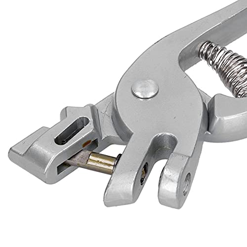 Cattle Ear Tag Applicator, Universal Livestock Ear Tag Pliers, Aluminum Alloy Ear Tagger Puncher for Cow Pig Sheep Goat, Animal Identification Farm Supplies Tool