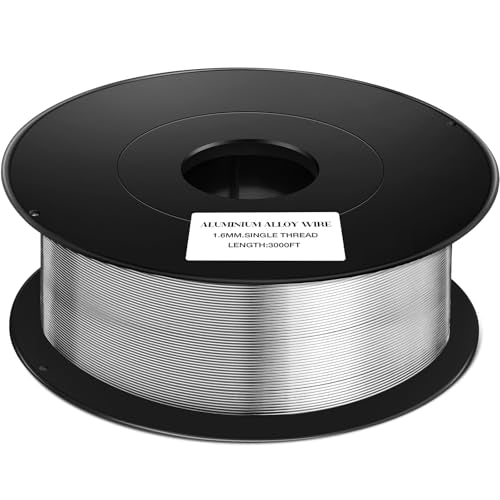 Gisafai 3000 ft 16 Gauge Aluminum Wire for Electric Fencing, Aluminum Alloy Wire for Electric Fencing, High Conductivity & Durability - size: 3000 ft 16 Gauge