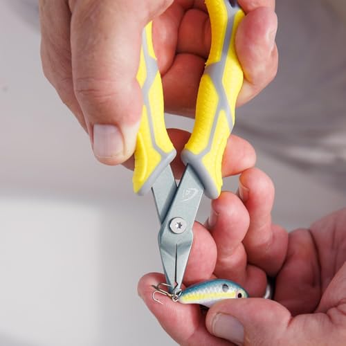 danco Ultimate 6-Piece Fishing Tool Kit with Pliers, Fillet Knife and Puck | 6-Piece Fishing Tool Kit, 6.5-Inch Carbon Steel Pliers, 5-Inch Split Ring Pliers, 7-Inch Flex Fillet Knife, Sharpening Puck - size: 6-Piece Bundle