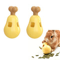 2pcs Rabbit Foraging Toy,Interactive Treat Dispenser Puzzle Toy,Treat Dispensing Feeder to Prevent Boredom,Small Animal Enrichment Toy for Bunny Guinea Pig Hamsters Chinchilla
