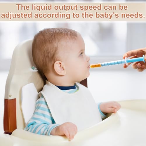 Baby Medicine Dispenser 10ML Syringe For Children,Oral Syringes, Liquid Plastic Syringe Without Needle,Leak proof Dosing Tools,5 Uniquely Colour Syringes - 5 Pack - size: 10ML-5 Pack