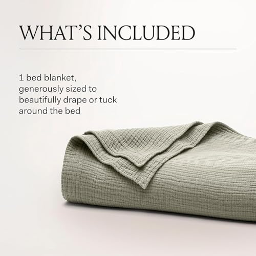 BOLL & BRANCH Dream Bed Blanket, Twin/Twin XL, Coastal Navy | Luxury 100% Organic Cotton - Soft, Lightweight and Breathable - Cloud-Like Touch - color: Coastal Navy, size: Twin/Twin XL