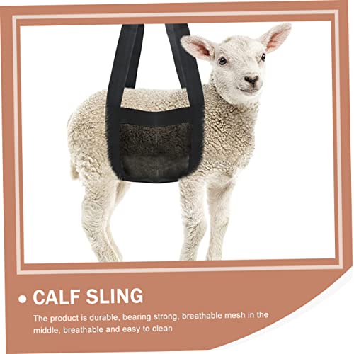 balacoo Breathable Calf Sling for Weighing Small Animals Pet Weight Sling with Mesh Design for Goats Puppies Dogs and Livestock 18.89X11.81 Inch Durable Animal Suspension Equipment