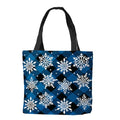 Briarwood Lane Tote Bags 14" x 15" x 7" 2022 Collection - color: Chk Snowflake