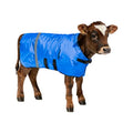 Calf Coat - Blue Calf Blanket for Winter, 2-Pack | Winter Blanket for Calves, Goats, Dogs, Foal, Donkey | Water Resistant & Adjustable Livestock Warmer