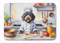 Caroline's Treasures Bernedoodle The Chef Memory Foam Kitchen Mat Machine Washable Anti-Fatigue Mat Cushion Comfort Bath Mat or Kitchen Rug - color: Bernedoodle 6205