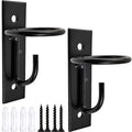 ROYHOO 2PCS Bucket Hooks for Horses Equestrian Bucket Hook Metal Water Bucket Hangers Horse Stalls Feed Bucket Barn Farmhouse Supplies (2)