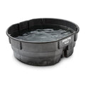 Rubbermaid Commercial Products Stock Tank 300-Gallons Structural Foam Heavy Duty Container for Livestock/Animal/Cattle Feed & Water Outdoor Homemade Pool/Hot Tub/Bathtub & Pet Cleaning/Dog Wash - size: 300 Gallon
