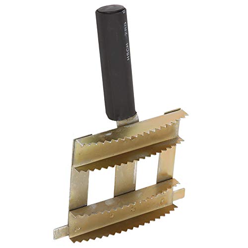 Cattle Shedding Comb, Durable Rounded Iron Teeth for Safe Grooming and Itch Relief, Cow Bull Hair Brush, Professional Livestock Grooming Tool, for Farmers, Ranchers, Cattle Owners,