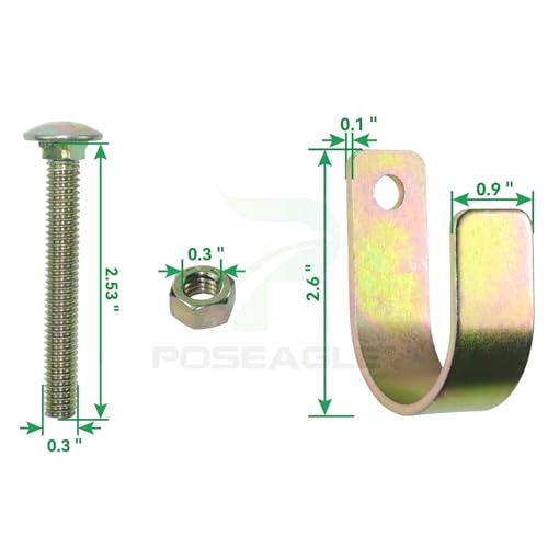 [Upgraded] 2 Pack Blue S16100100 Two Way Lockable Gate Latch | Include Hardware and Screwdriver, for Farm Gate Latch, Metal Gates with 1-5/8" to 2" Diameter Round Tubes - color: A06 xS16100300 Gate Latch for 1-5/8" to 2" Tubes