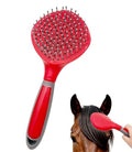 Horse Mane & Tail Combs Horse Brushes Shedding Brush Grooming Tool for Thick Coats Equine Long Haired Dogs