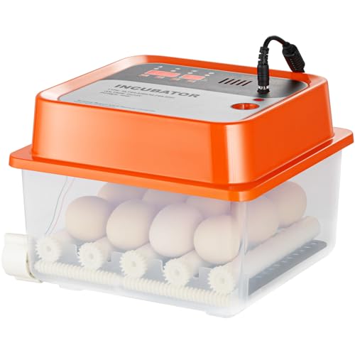 VEVOR 360° Automatic Egg Turner Egg Incubator (12 Egg)