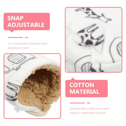 ULTNICE Baby Bottle Insulator Sleeve with String Warm Baby Bottle Cover Glass Nursing Feeder Warm Holder Pouch Infant